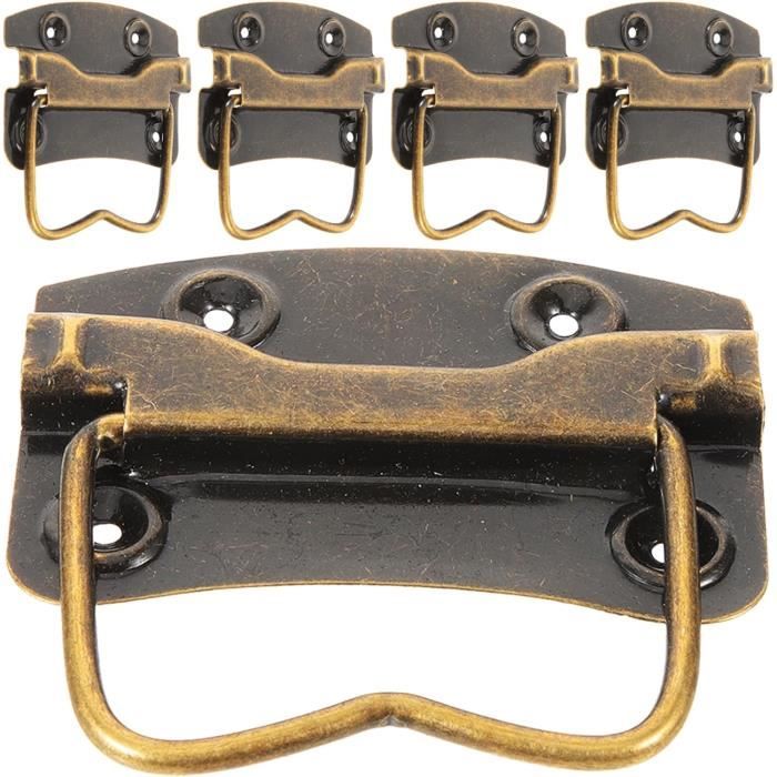 Poignée De Trappe Bateau Acier Inoxydable 316 - Finition Miroir, Dimensions 7.5x5.6cm, Remplacement Direct