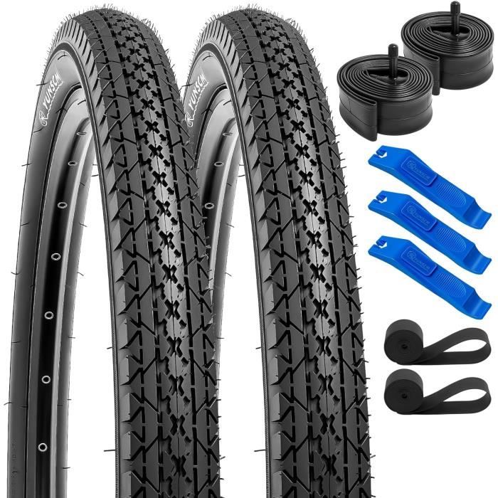 Set 2 Pneumatici Pieghevoli 14x2.125 + 2 Camere D'aria 14" - Per Bici Pieghevoli O Bambini, ETRTO 57-254