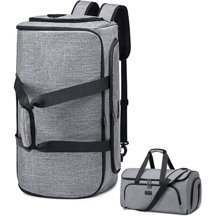 Valise Homme Sac De Voyage Convertible Seyfocnia - Valise Et Portant 2 En 1, Cuir PU Sac Costume Voyage