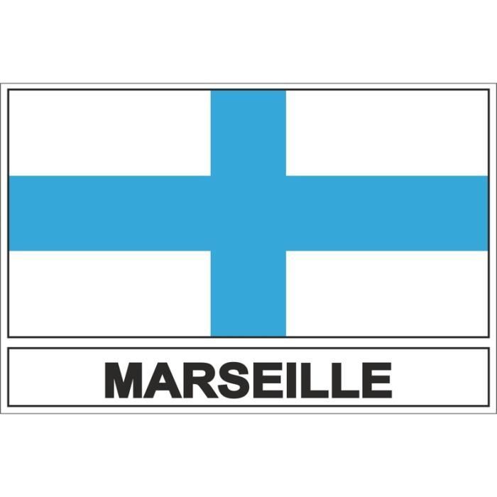 Drapeau marseille - Cdiscount