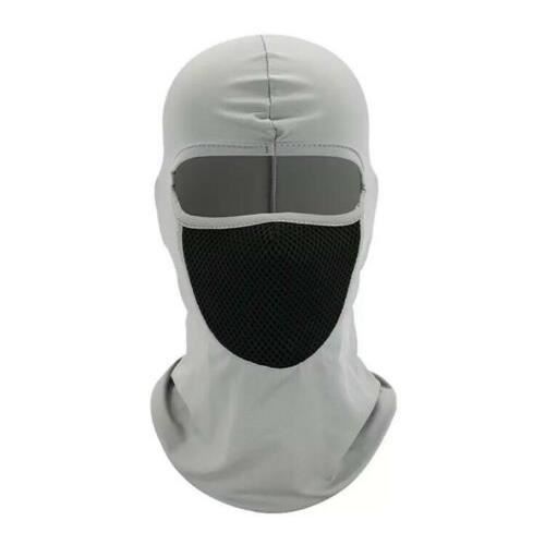 Cagoule Moto Hiver Grise Foncée - Masque Respirant Ski Vélo Running Homme Femme - Protection Froid