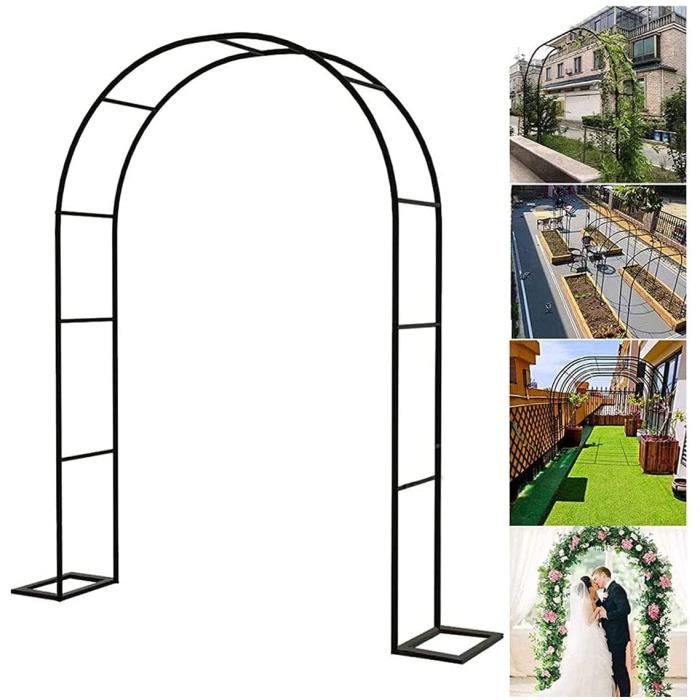 Arche de jardin et pergola décorative