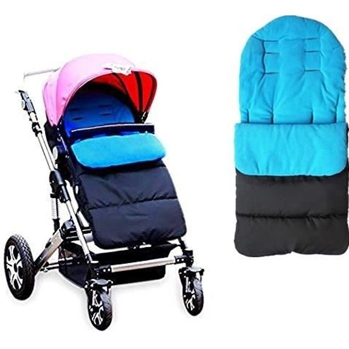 Universelle Chancelière pour Poussette Sac de Couchage Bébé Housse de Pied  Hiver Chaud Nids d'ange Epais Couverture Anti-vent Etanche Confortable  Turbulette pour Landau Siège Auto : : Bébé et Puériculture