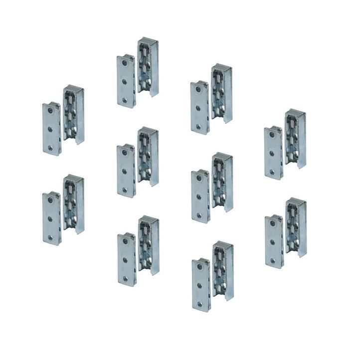 Poign/ée de meuble pour portes coulissantes et armoires Avec vis 64 mm AMAR En m/étal Gedotec