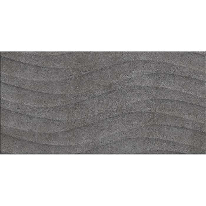 Boston Waves Carrelage Mural 108 M² 30 X 60 Cm Gris Anthracite