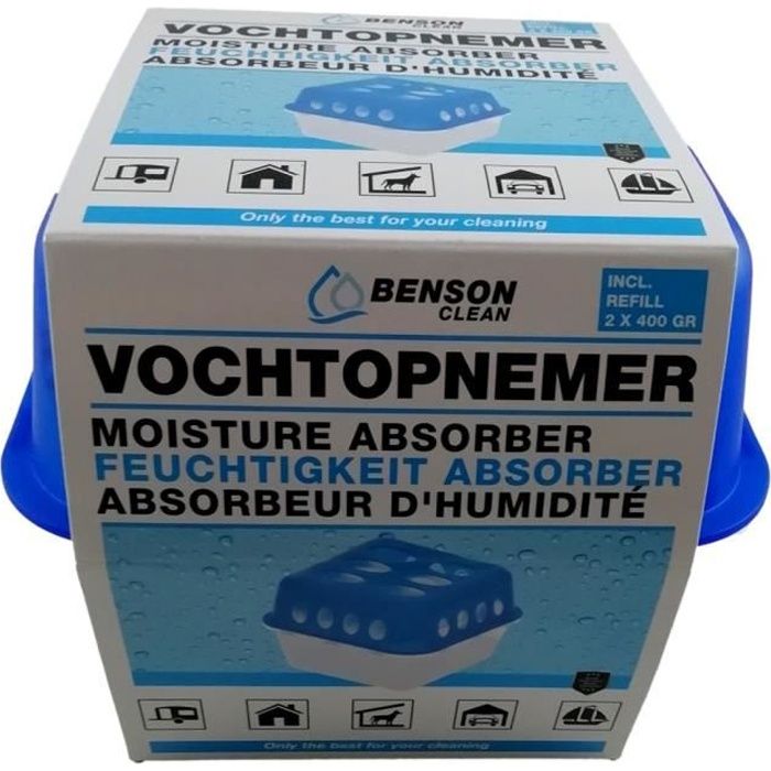 Déshumidificateur RMBO - Déshumidificateur - absorbeur d'humidité