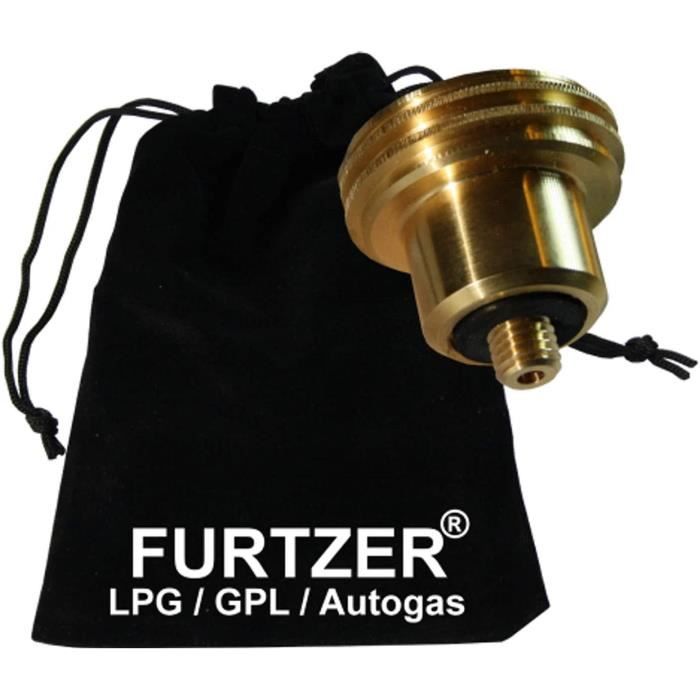 Furtzer Gpl Autogas Adaptateur Réservoir Version Courte (environ 42mm.) Sac Tissu