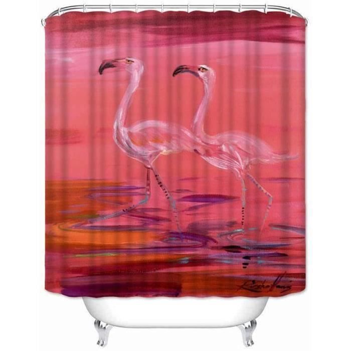 Tenda Doccia In Tessuto Con Animali Simpatici - 180x200 Cm - Cane Squalo Oceano - Impermeabile E Lavabile - Con 12 Ganci Inclusi - Per Bagno E Vasca - 3