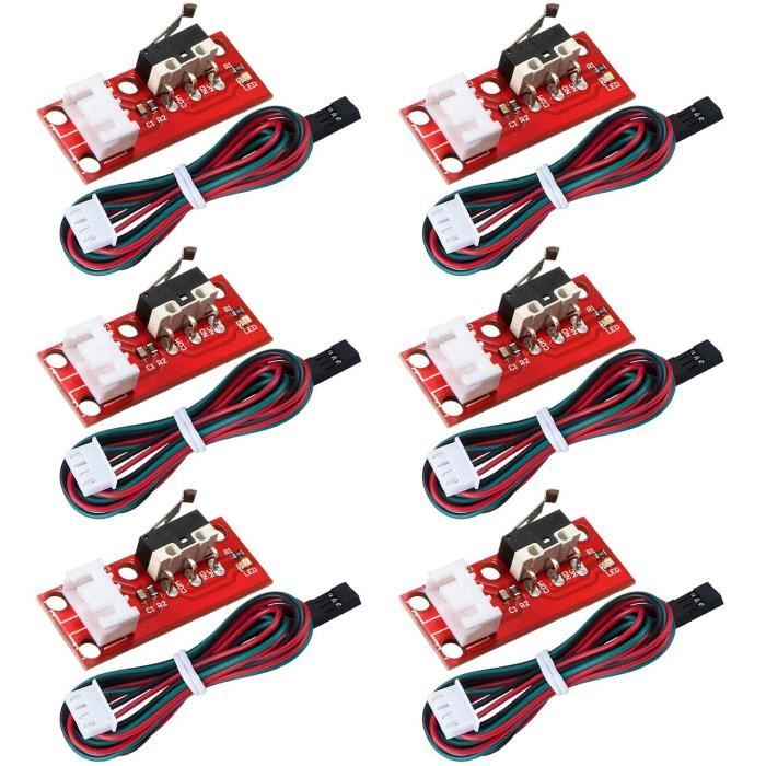 Interrupteurs Fin De Course Imprimante 3D – Lot De 5, Plug & Play, Compatible Ender 3, CR-10 - 11