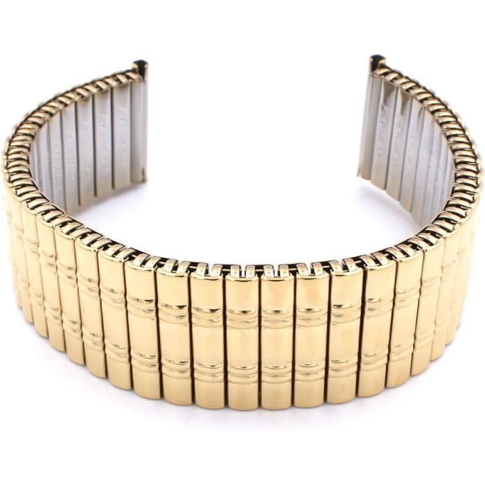 Edelstalen horlogeband - 20 mm | Juwelier De Tijd