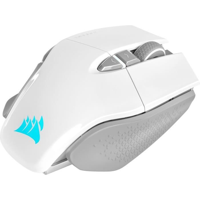 Souris Gaming - Sans fil - CORSAIR - M65 RGB Ultra Wireless - Blanc -  (CH-9319511-EU2) - Cdiscount Informatique