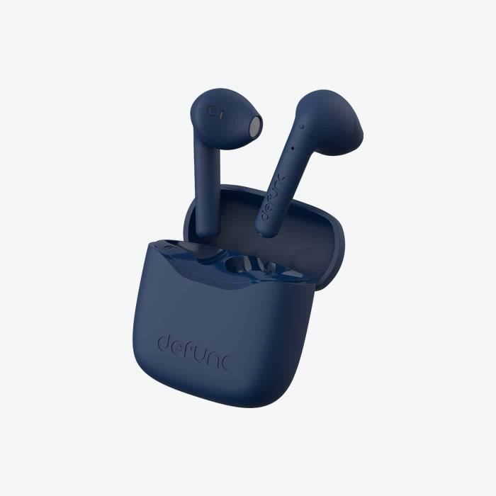Écouteurs Sans Fil - Defunc - True Lite - Bluetooth 5.3 - IPX4 - 20h Autonomie - Bleu