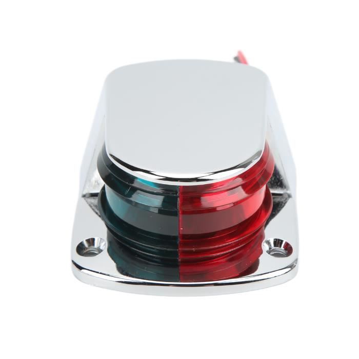 Feu de navigation pour bateau LED IP67 étanche antireflet pliable feu de poupe de bateau