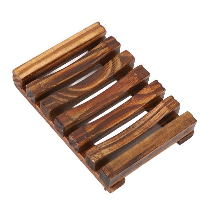 Porte-Savon En Fibre De Bambou Bambou Naturel En Bois Porte Savons Boîte À Savon Avec