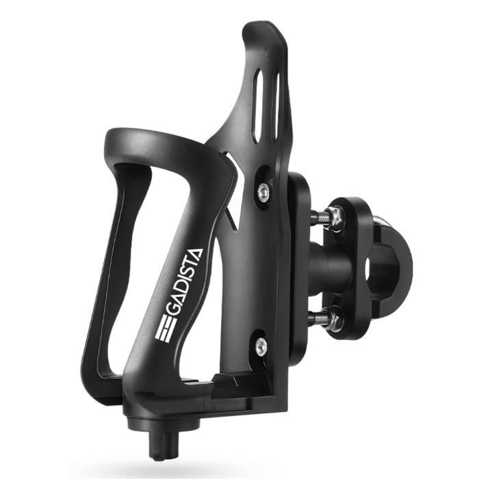 Porte-bidon - GADISTA - Porte bidon ajustable Velo/Moto - Noir