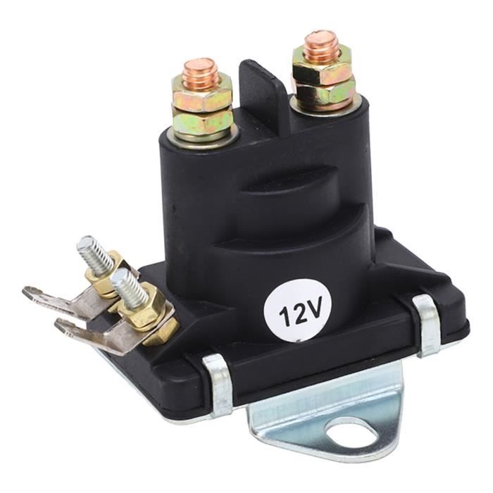 Solenoïde Démarreur 12V Pour Tondeuse MTD - Alliage Aluminium/Cuivre | Remplace 725-04439B