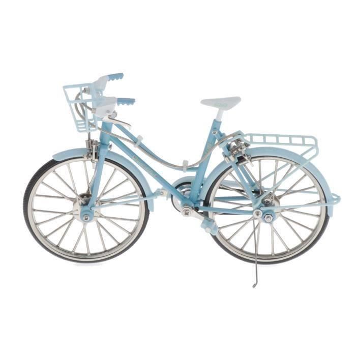 Mini Modèle De Vélo De Montagne En Alliage - Cadeau Jeu Ou Décoration - Doigt Vélo Bleu (autres Couleurs Disponibles)