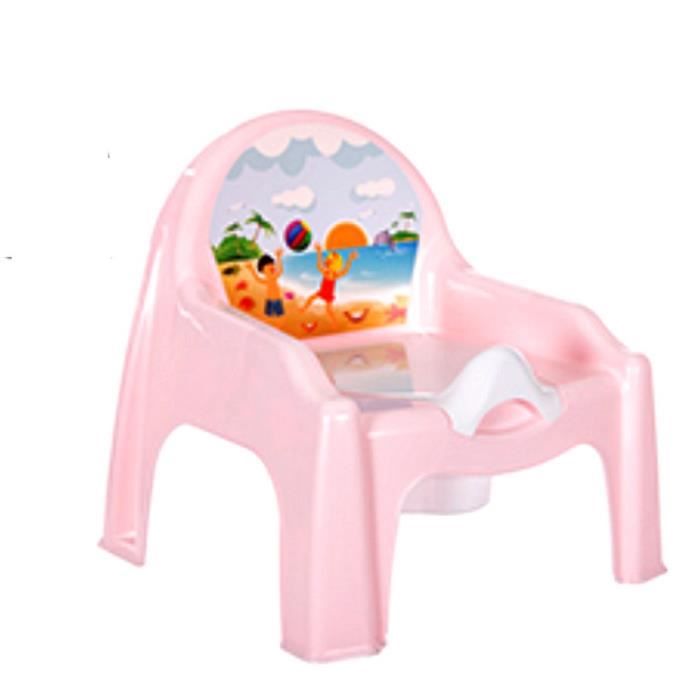 Pot fauteuil chaise apprentissage proprete bebe rose GUIZMAX