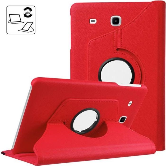 Coque Samsung Galaxy Tab E 9.6 Jolie licorne Portefeuille Fermoir Magnétique Supporter Flip Tablette Protection Housse Case Étui Pour Samsung Galaxy Tab E 9.6 SM-T560 T561 Avec Deux cadeau 