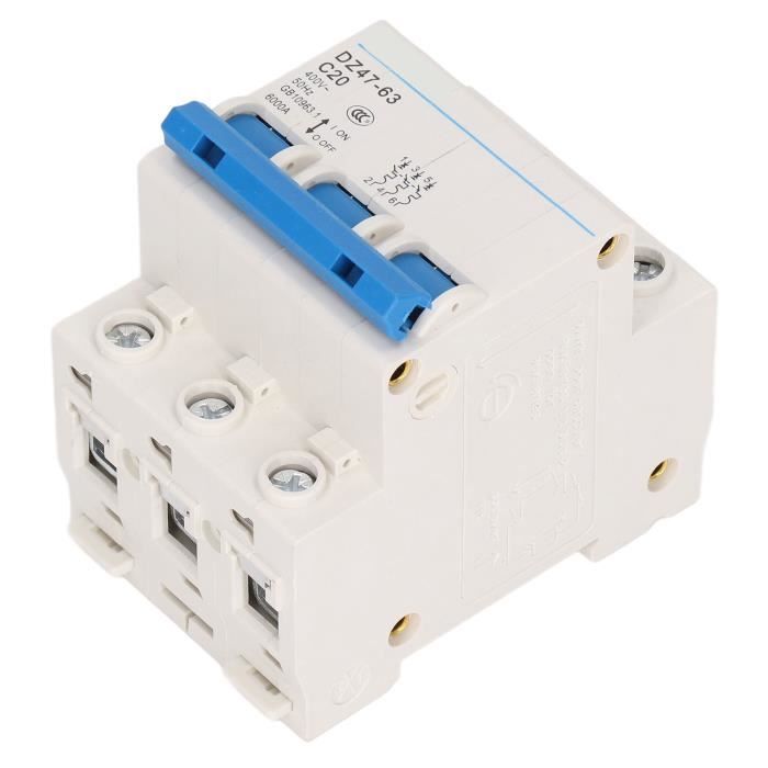 Disjoncteur Siemens BQ3B20 - 20A, 240V, 3 Pôles, Montage Boulonné - Occasion Bon état