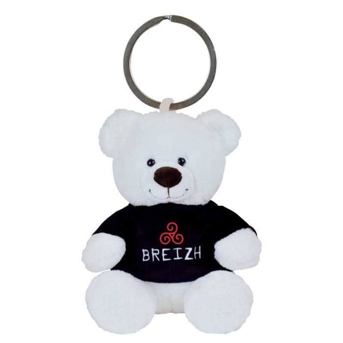 Porte-clés En Bois Ours Miel - Fait Main - Dans Sa Boîte Cadeau - Neuf Avec étiquettes