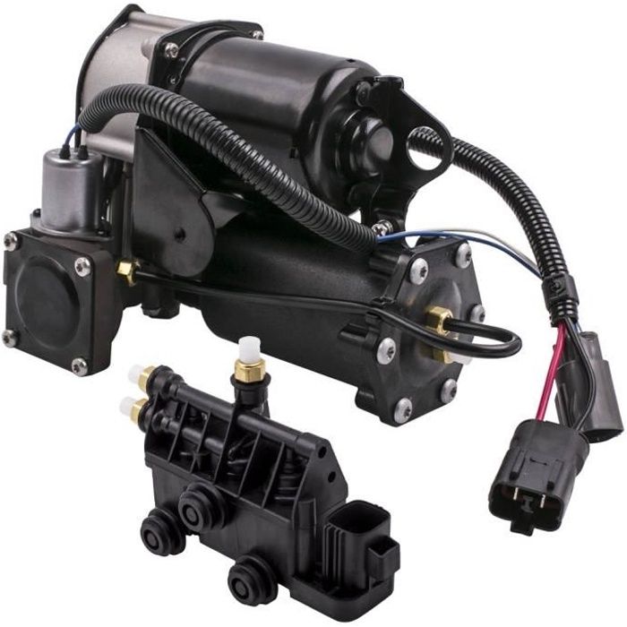 Compresseur de Suspension Pneumatique + Bloc d'électrovanne pour Range Rover Sport Discovery 3 /