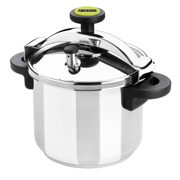 Marmite Express - Monix - M530005 - Acier inoxydable - 12 L - Tous feux compatibles
