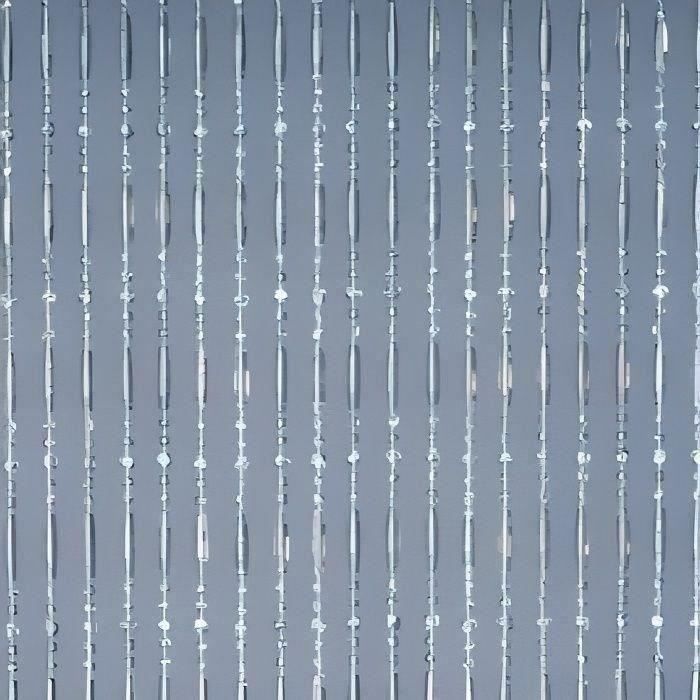 Rideau de porte Olivia - 90x220 cm - Cristal