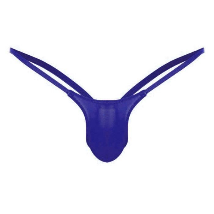 Lukcolor Dos ouvert pour homme Slip taille basse Gstring 10 pièces