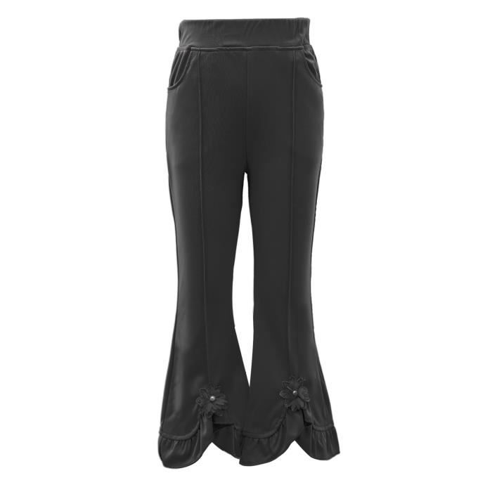 Pantalon De Yoga Évasé Décontracté Pour Femme | Taille Haute