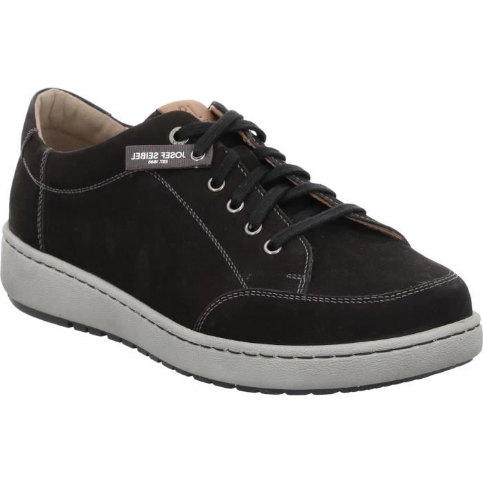 Josef Seibel Baskets Homme - JOSEF SEIBEL - David 03 - Cuir - Lacets - Semelles amovibles