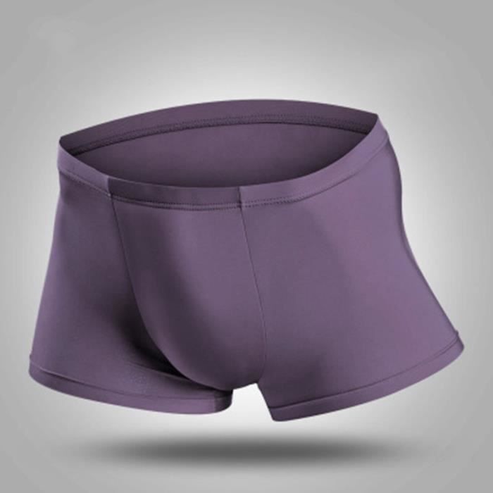 Caleçon Homme Ice Soie – Boxer Court – Multicolore – Taille 2XL – Confort Et Légèreté – Neuf Avec Étiquettes