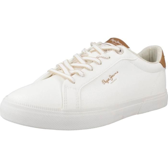 Pepe Jeans Baskets femme Pepe Jeans Kenton Max - white - 42