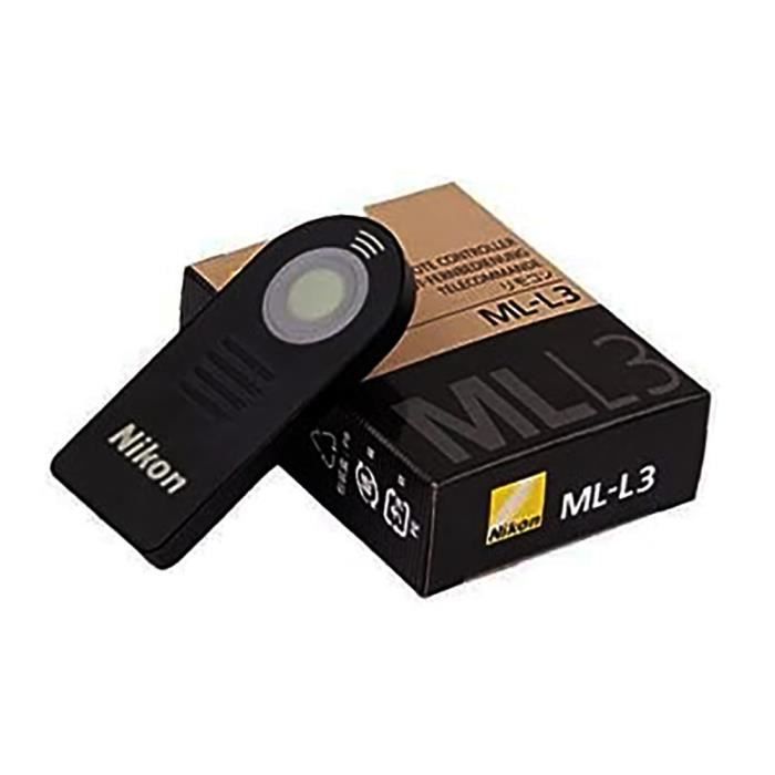 ®cBOX Télécommande infrarouge ML-L3 pour appareils photo Nikon certains Reflex, Nikon 1 et Coolpix