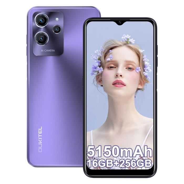 スマートフォン本体 OUKITEL C57 Pro 16GB+128GB Purple Oukitel C57 Pro - Android 14 Smartphone with 4+128GB Storage