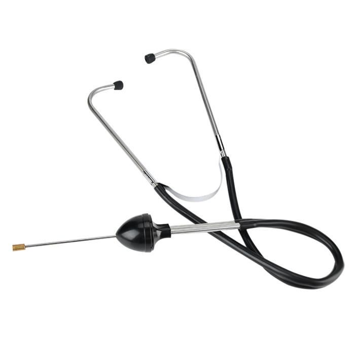Stéthoscope Mécanicien Pour Diagnostic Moteur Voiture - Acier Inoxydable, Kit Noir, Neuf Sous Emballage