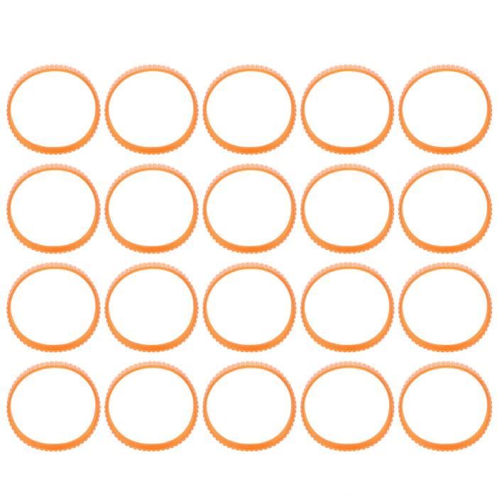 Courroie De Transmission Néoprène Pour Rabot électrique Makita - Lot De 20 - 238 Mm X 9,5 Mm - Modèles BKP180, KP0800...