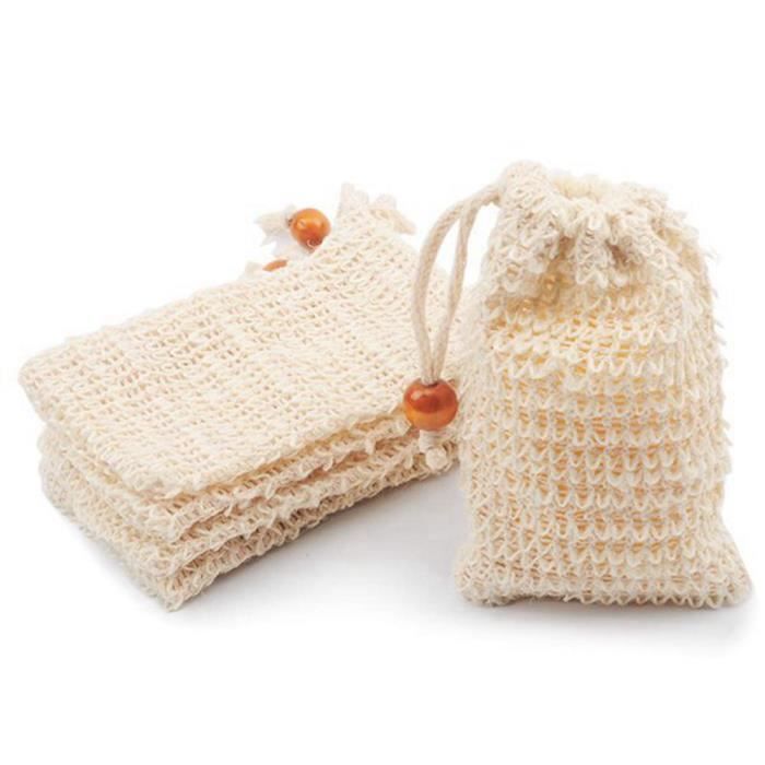SACS DE SAVON AU SISAL - La Boutique Aromaspray SACS DE SAVON AU SISAL - La Boutique Aromaspray