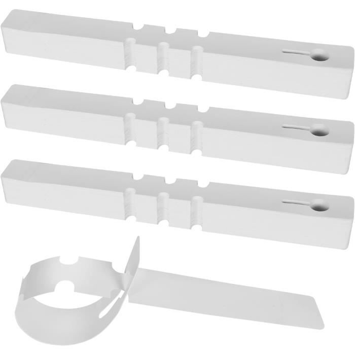 Cartes à Bandes Pour Bornes Tourillon - 300x56x1,5 Mm, Lot De 5, Modèle T3X