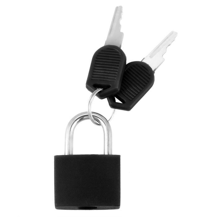 Type A Petit cadenas en acier solide pour enfants, serrure de valise de