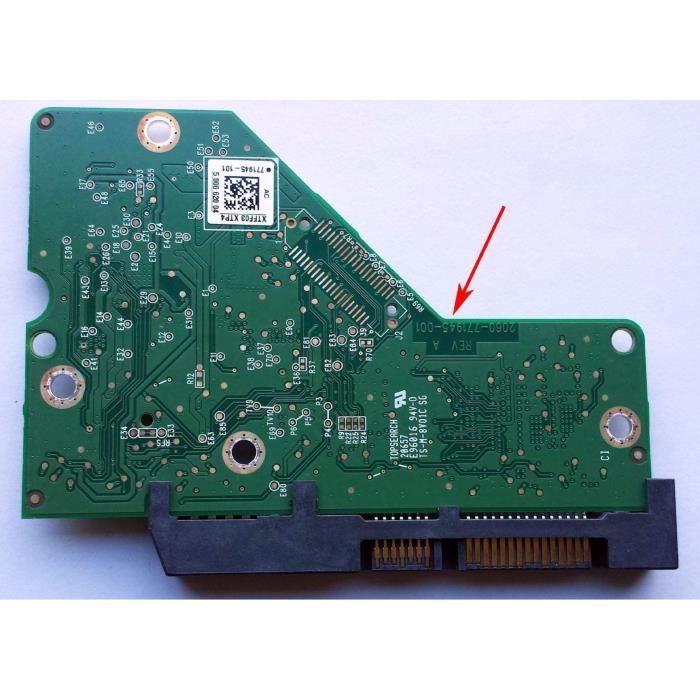 Carte Contrôleur PCB Western Digital 2060-771945-001 Pour WD20EZRX (SATA II)