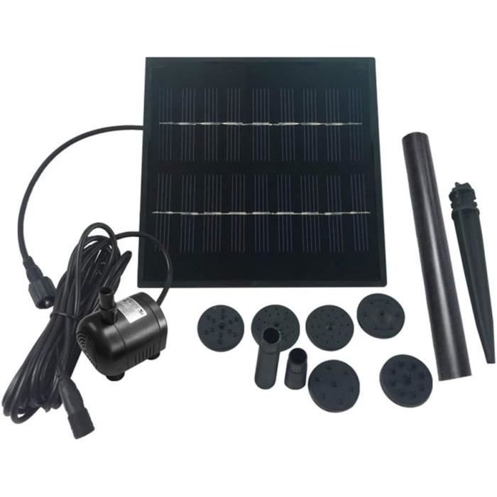 Fontaine Solaire Fontaine Solaire Extérieur 1.4W Pompe à Eau Solaire