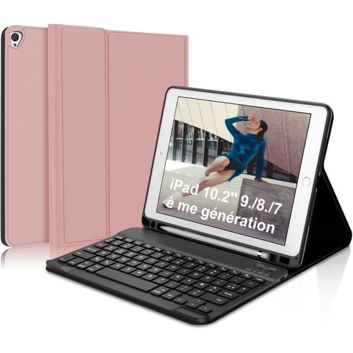 SEYMAC Stock Coque pour iPad 9/8/7ème Génération 10,2'' 2021/2020/2019 | Coque Antichoc avec Protecteur D'écran, Support Rotatif à 360°/Dragonne SEYMAC Stock Coque pour iPad 9/8/7ème Génération 10,2'' 2021/2020/2019 | Coque Antichoc avec Protecteur D'écran, Support Rotatif à 360°/Dragonne