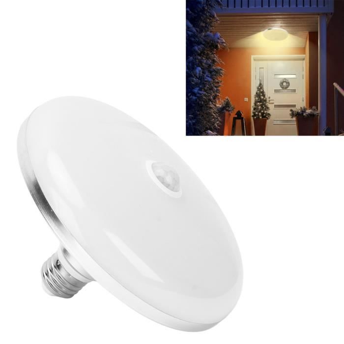 Kit 2 Ampoules LED E27 Avec Détecteur De Mouvement - 15W 1500lm 3000K Luminea