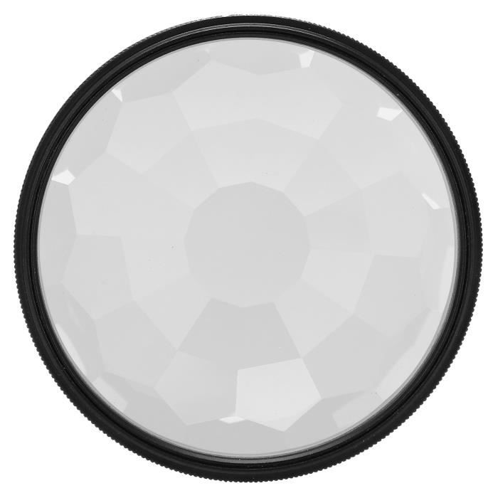 JONGSUN Filtre Prisme Kaléidoscope 79 Mm - Effet Semi-Circulaire Pour Objectif Photo - Créatif