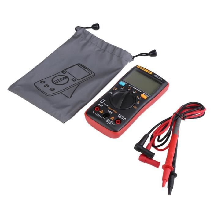 Multimètre de courant de tension RICHMETERS RM109 Multimètre numérique ...