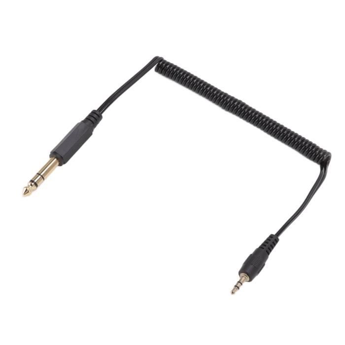 PC Arena Câble De Guitare 6,35 Mm Mono Jack 20 Métres - Blindé Qualité Premium