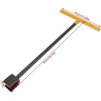 Clé multifonctionnelle en T pour compteur d'eau – Acier durable – Outil utilitaire 4 voies pour vannes et robinets – - Bricolage