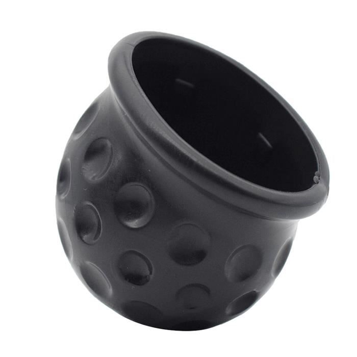 Protection Boule D'attelage 50 Mm En Caoutchouc - Pour Remorques Et Attelages - Noir - Garde La Saleté Et La Graisse à Distance - 6