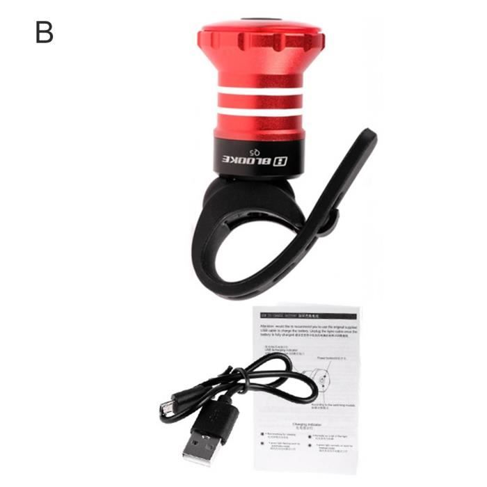 ECARTEUR DE DANGER Velo Light Pocket Taille longue Batterie Life Pratique Velo Frein arriere Feu arriere arriere style B 4 Cdiscount Sport